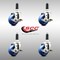 Service Caster 3 Inch 316SS Solid Poly Swivel 1-1/8 Inch Expanding Stem Caster Set Brake SCC SCC-SS316EX20S314-SPUS-TLB-118-4 - alternate 4